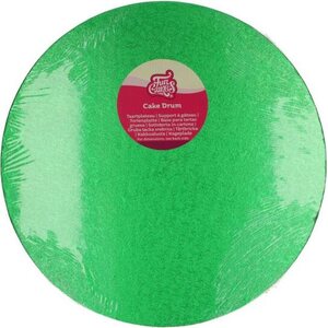 FunCakes Cake Drum Round Ø35,5 cm Green