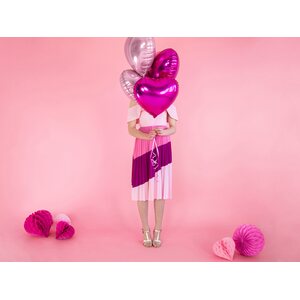 Foil Balloon Heart, 45cm, light pink