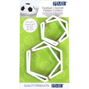 PME Football/Soccer Pattern Cutters Set/4