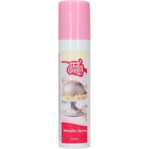 FunCakes Metallic Spray Silver