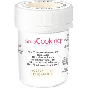 Scrapcooking ScrapCooking Artificial Powder Food Colour 5g White