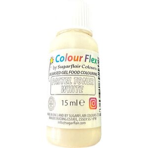 Sugarflair Colourflex Pastel Toner White E171 Free