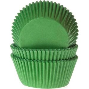 House Of Marie Baking cups Grass green pk/50