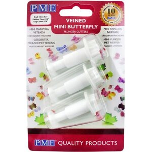 PME Butterfly Plunger Cutter Mini set/3