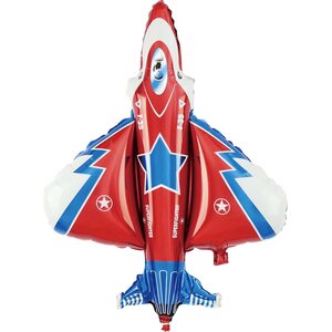Foil balloon Jet 96x103cm