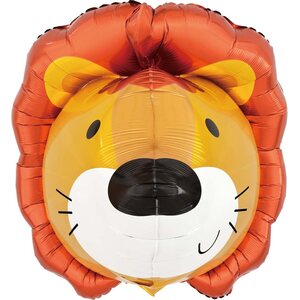 Foil balloon 3D Lion 72x58cm