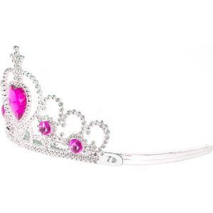 Prinsessaasusteet hopea ja pinkki 8 kpl