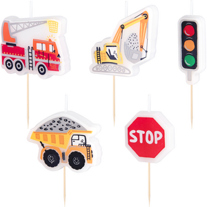 Car birthday candles 5 pcs. set