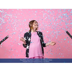 Gender reveal confetti cannon - Ready to pop, pink, 60cm