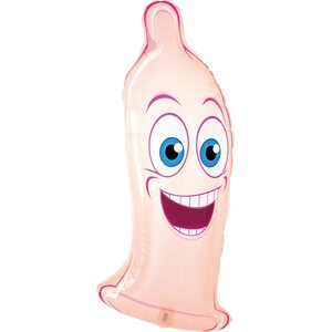 Foil balloons Condom 42x98cm