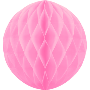 Honeycomb paper, pink, 20 cm