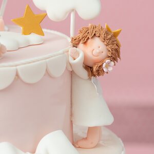 Decora 30 SUGAR DECORATION SMALL FLOWER PINK