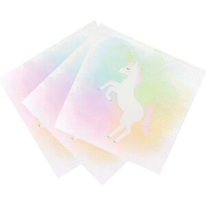 UNICORN TIE DYE NAPKIN, 33CM