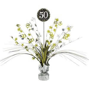 Spray Centrepiece 50 Sparkling Celebration - Gold Foil / Paper 45.7 cm