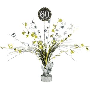 Spray Centrepiece 60 Sparkling Celebration - Gold Foil / Paper 45.7 cm