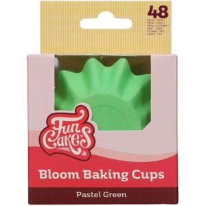 FunCakes Bloom Baking Cups Pastel Green pk/48