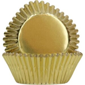 FunCakes Foil Baking Cups Metallic Gold pk/48