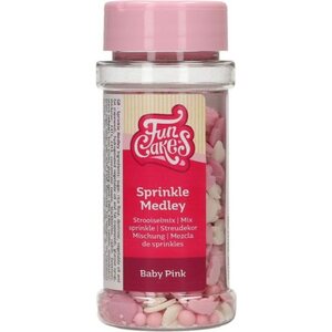 FunCakes Sprinkle Medley Baby Pink 50 g