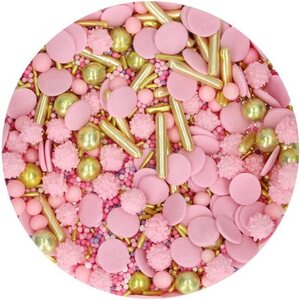 FunCakes Sprinkle Medley Glamour Pink 65 g
