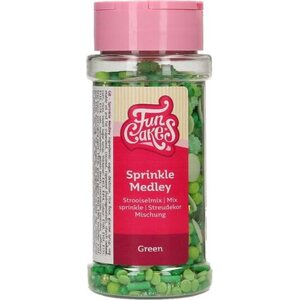 FunCakes Sprinkle Medley Green 65 g