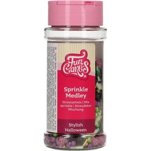 FunCakes Sprinkle Medley Stylish Halloween 65 g
