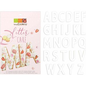 Scrapcooking Kirjainsapluunasetti 26 kpl