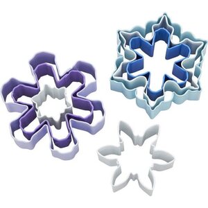 Wilton Cookie Cutter Assorted Snowflakes Set/7