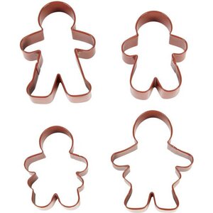 Wilton Cookie Cutter Set Gingerbread Set/4