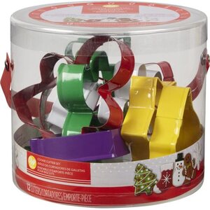 Wilton Cookie Cutter Christmas Set/12