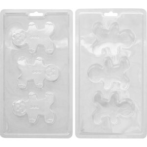 Wilton 3D Candy Mold Hot Chocolate Gingerbread