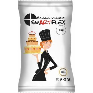SmartFlex Sokerimassa musta 1 kg