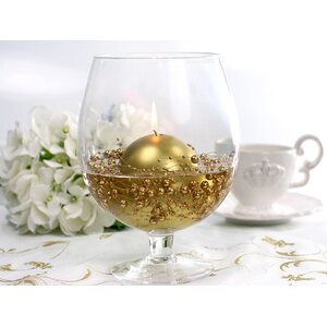 Pearl garlands, gold, 1.3m 1pkt/5pc
