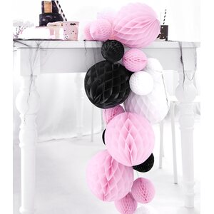 Honeycomb Ball, white, 20 cm