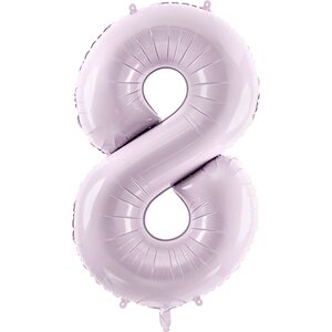 Foil Balloon Number ''8'', 72cm, purple