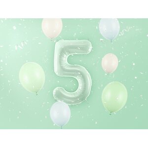 Numerofoliopallo 5, 72 cm, vaaleanvihreä
