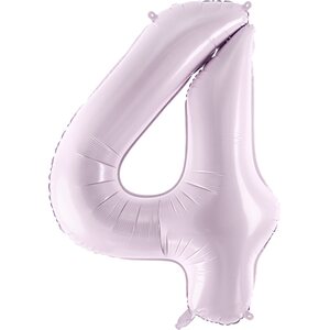 Foil Balloon Number ''4'', 72cm, purple