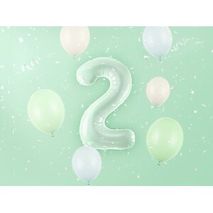 Numerofoliopallo 2, 72 cm, vaaleanvihreä