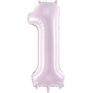 Foil Balloon Number ''1'', 72cm, purple