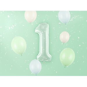 Numerofoliopallo 1, 72 cm, vaaleanvihreä
