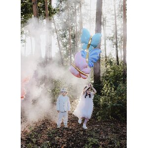 Foil Balloon Butterfly, 69x69 cm, blue