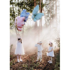 Foil Balloon Butterfly, 69x69 cm, mint