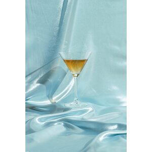 Satin Plain, misty blue, 0.36 x 9m