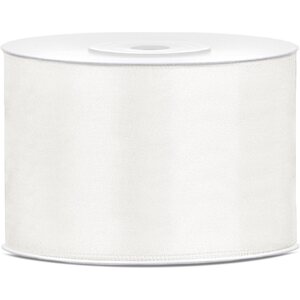 Satin Ribbon, light cream, 50mm/25m