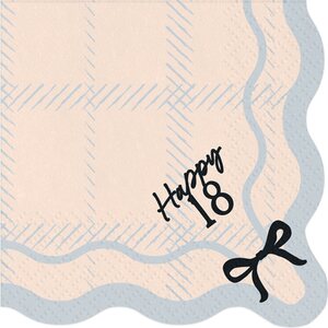 Happy 18 lautasliinat 33x33 cm12kpl/pkt