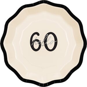 Paperilautainen Hello 60 18 cm 6kpl/pkt