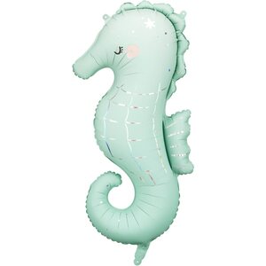 Foil Balloon Seahorse, 47x98 cm, mix