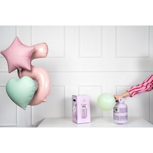 Helium kotitäyttöpullo violetti max 30 ilmapalloa