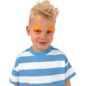 UV Glow Face Paint Crayons 1pkt/6pc.