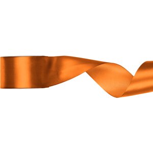 Satin Ribbon, orange, 50mm/25m