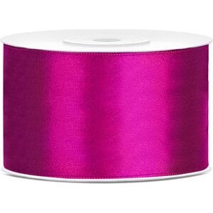 Satin Ribbon, fuchsia, 38mm/25m
